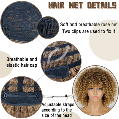 LULU WIG™ Afro Kinky Curly Wig