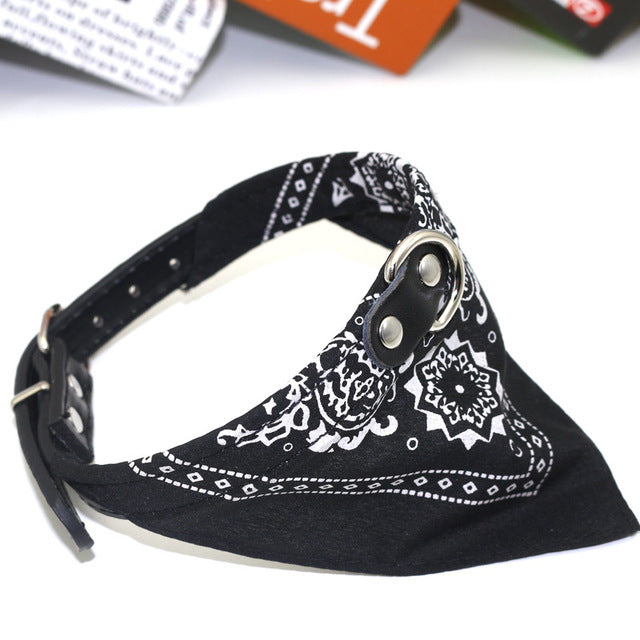 Pet PU Adjustable Leather Collar