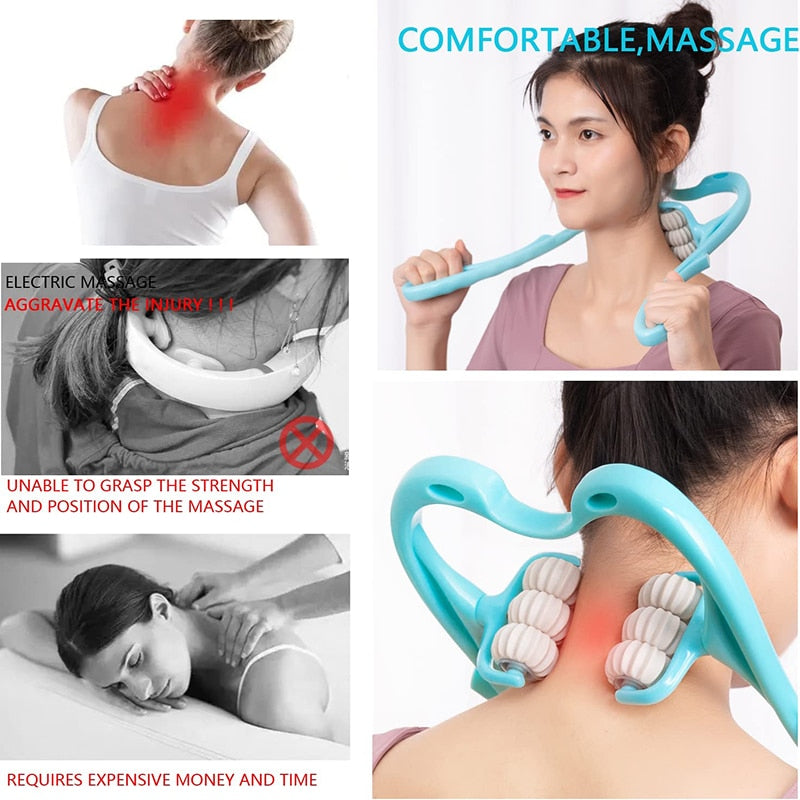 MuscleMelt™ Manual Neck & Shoulder Massage Roller