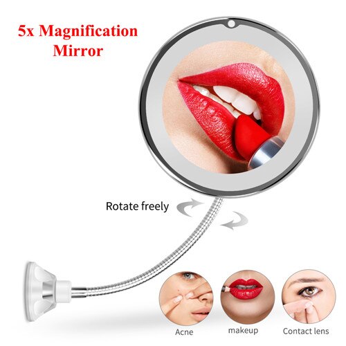 BrightVue™ LED Illuminated Magnifying Makeup Mirror