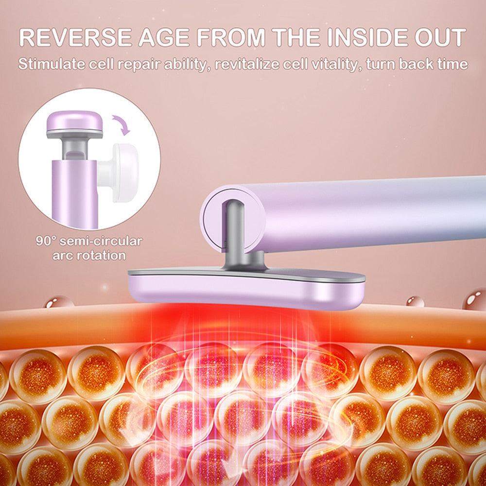 Radiance™ 4-in-1 Face Massage Red Light Therapy Wand