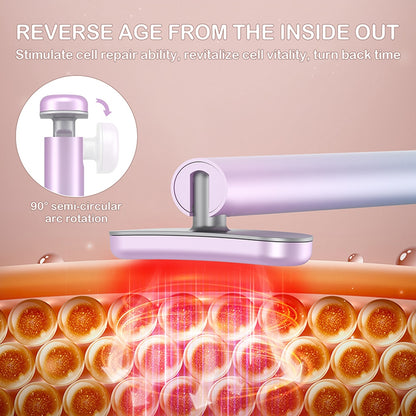 Radiance™ 4-in-1 Face Massage Red Light Therapy Wand