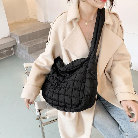 O.NIGHT™ Lattice Pattern Shoulder Bag