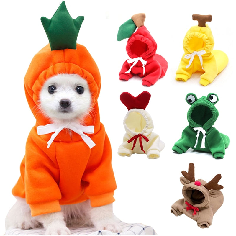 Fruit and Cosplay Pet Coat Hoodie