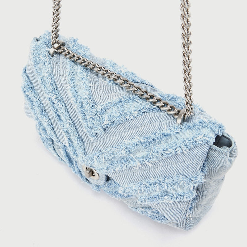 O.NIGHT™ Denim Chain Bag