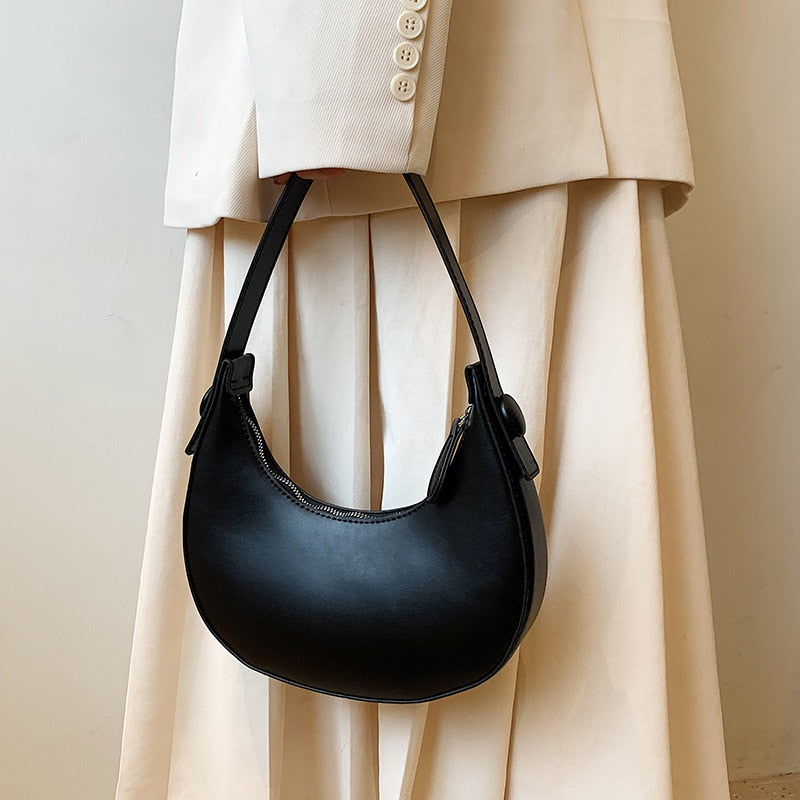 O.NIGHT™ Leather Cute Hobo Shoulder Bag