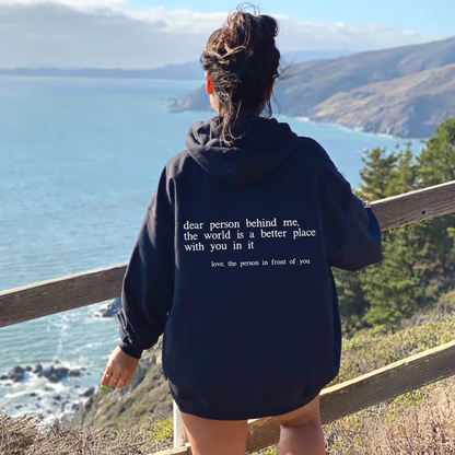 O.NIGHT™ "Dear Person behind Me" Hoodie