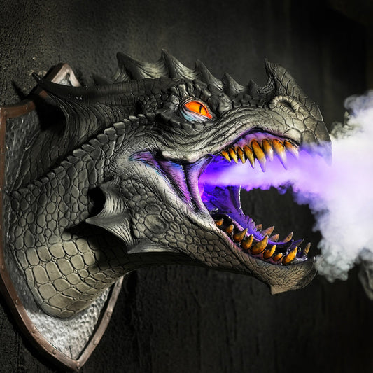 Dragon Wall Sculpture Light Spray Art