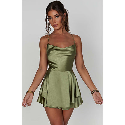 BIZZARO™ Mini Silk Playsuit