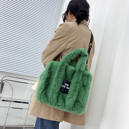 O.NIGHT™ Designer Faux Fur Tote Bag