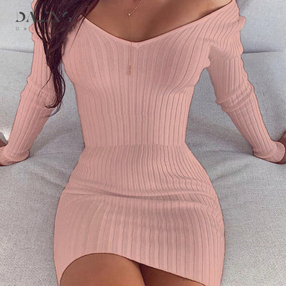 DALING™ Off-Shoulder Sweater Dresses