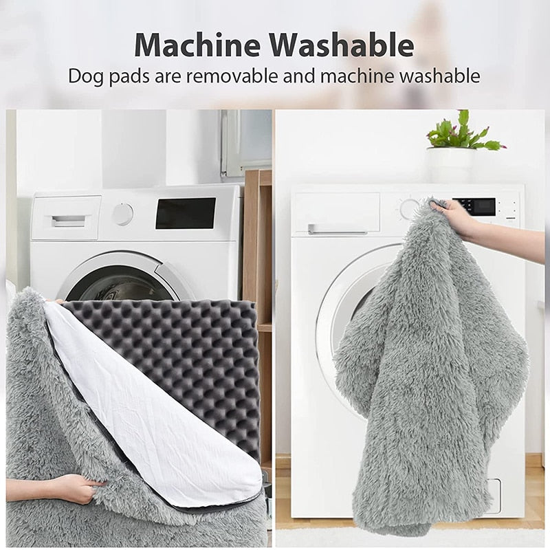 Plush Washable Snooze Bed