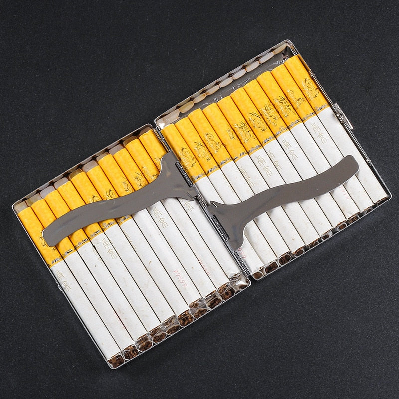 RetroGuard™ Portable Metal Cigarette Case