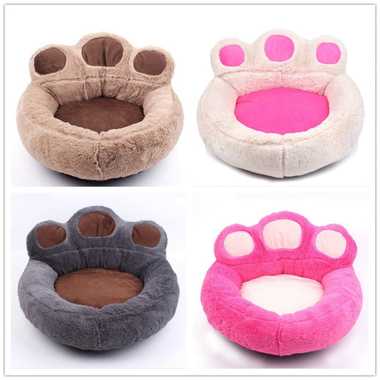 Paw Shape Washable Bed