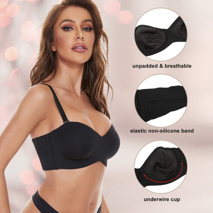 O.NIGHT™ Strapless Bra Push up Non-Slip