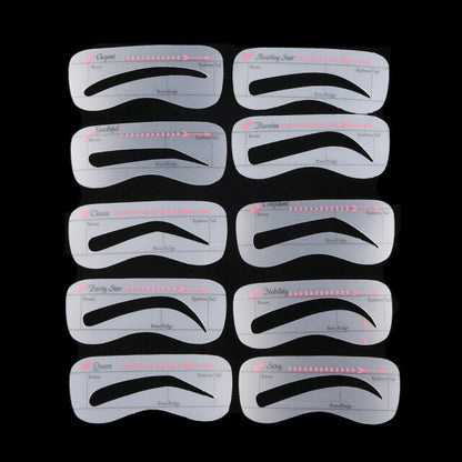 FlawlessBrow™ One-Step Eyebrow Stencil Shaping Set