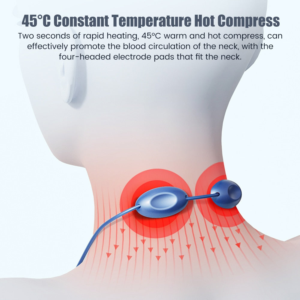 HeatRelax™ 3D Pulse Neck Massager