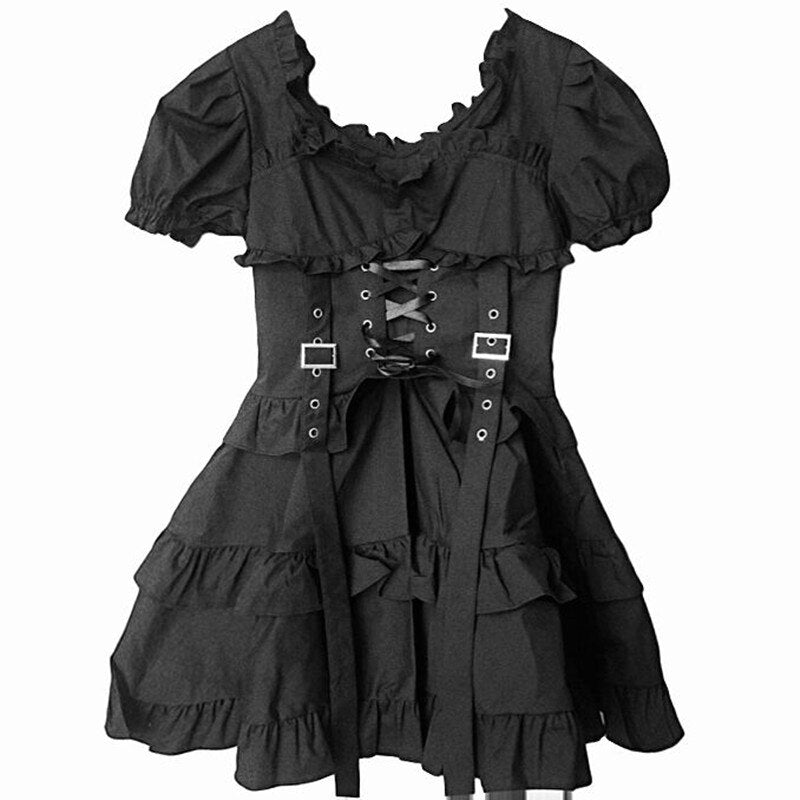 MIKUMN™ Gothic Women Black Dress