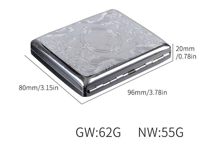 RetroGuard™ Portable Metal Cigarette Case