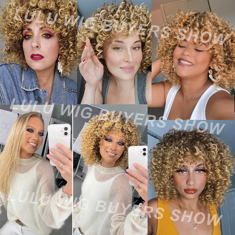 LULU WIG™ Afro Kinky Curly Wig