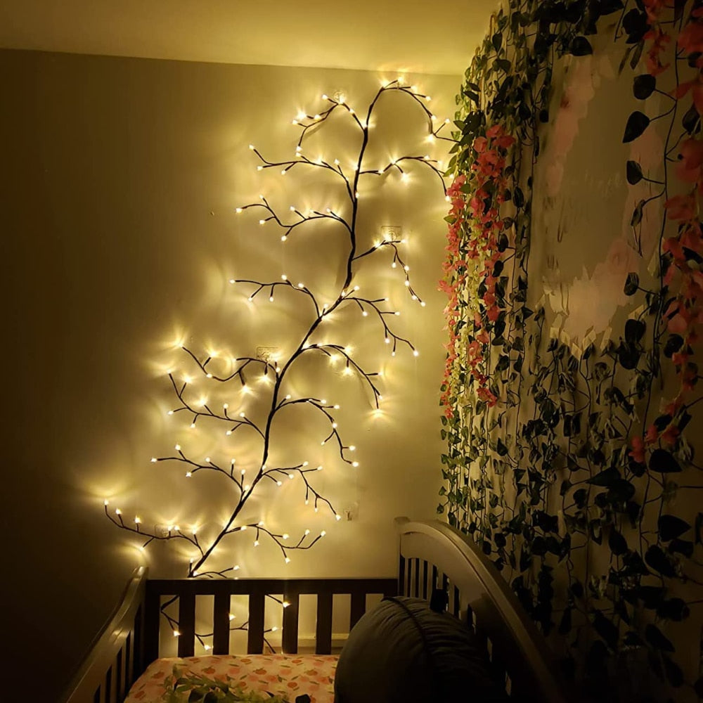 144 LEDs Lighted Vine Tree