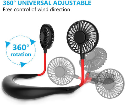 NeckBreeze™ Portable Hanging Neck Sport Fan