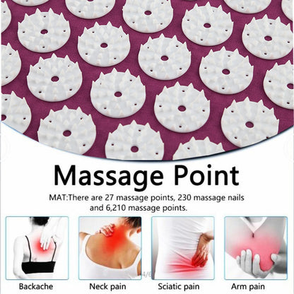 ZenRelax™ Acupressure Massage Mat Set