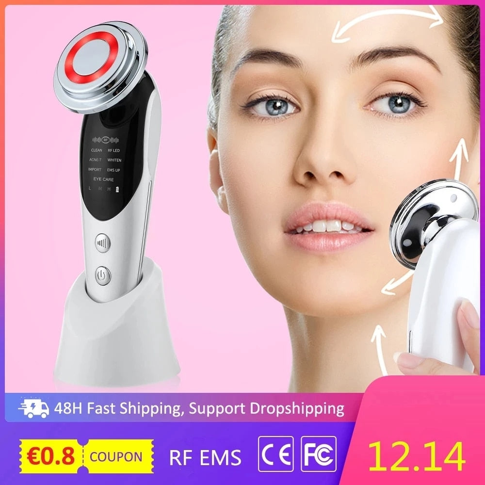 AgelessGlow™ 7-in-1 Youthful Face Anti-Aging & Rejuvenation Device