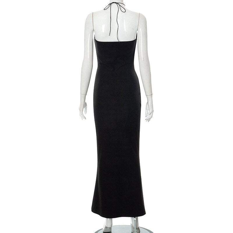 O.NIGHT™ Backless Halter Long Dress