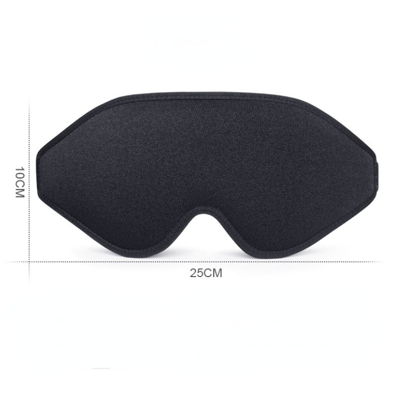 MemoryFoam™ 3D Contoured Light Blocking Sleeping Cup Mask