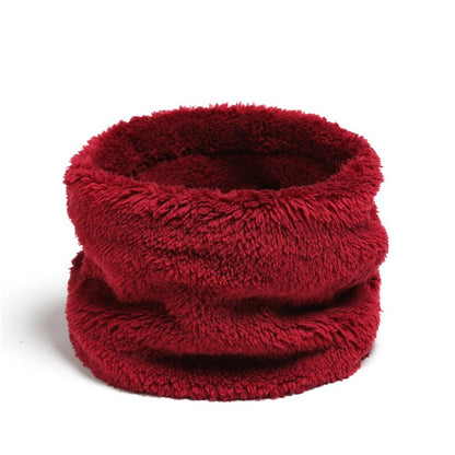 LuxiWrap™ Solid Thick Plush Ring Scarf