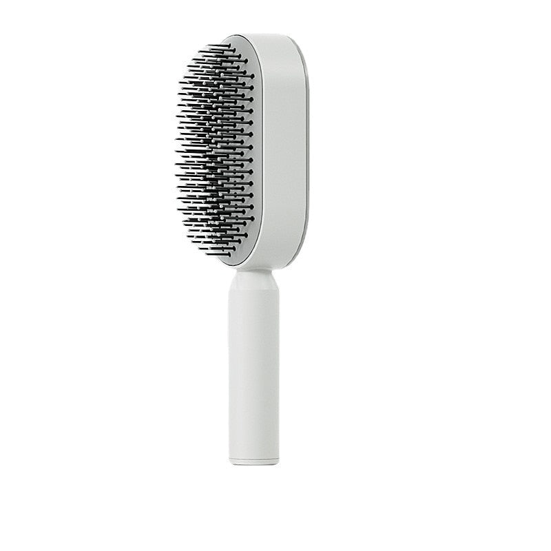 CleanWave™ 3D Self-Cleaning Anti-Static Hair Brush