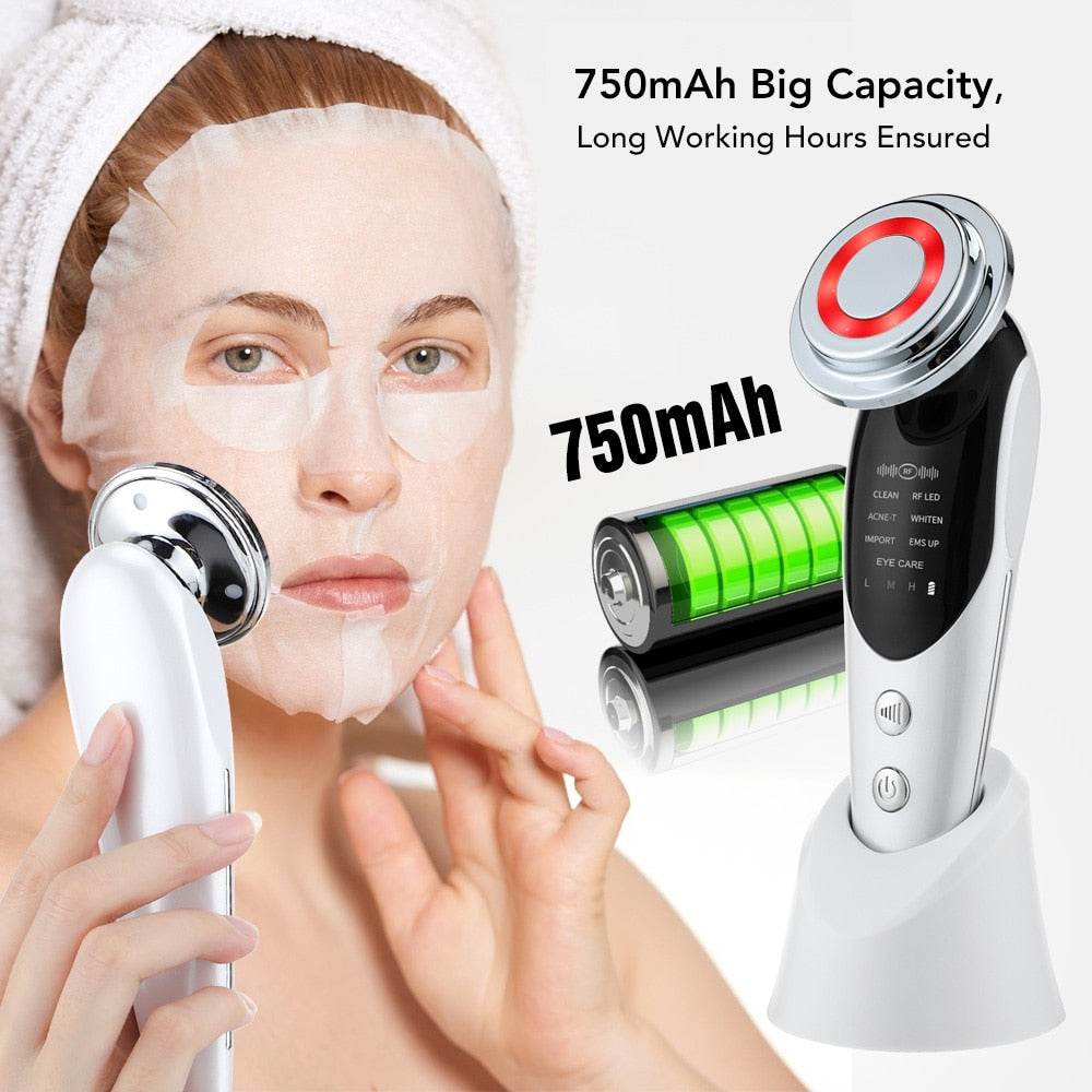 AgelessGlow™ 7-in-1 Youthful Face Anti-Aging & Rejuvenation Device