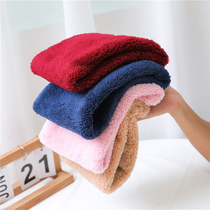 LuxiWrap™ Solid Thick Plush Ring Scarf