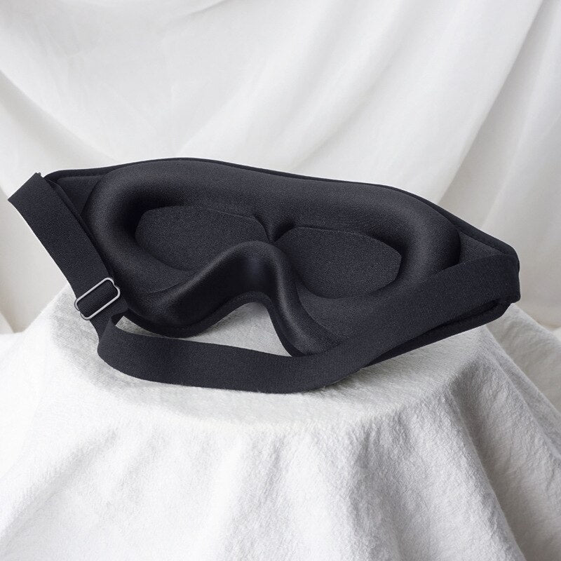 MemoryFoam™ 3D Contoured Light Blocking Sleeping Cup Mask