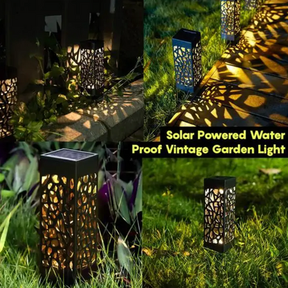 SunGlow™ Solar Vintage Garden Light