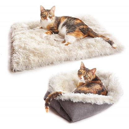 Coral Fleece Pet Bed