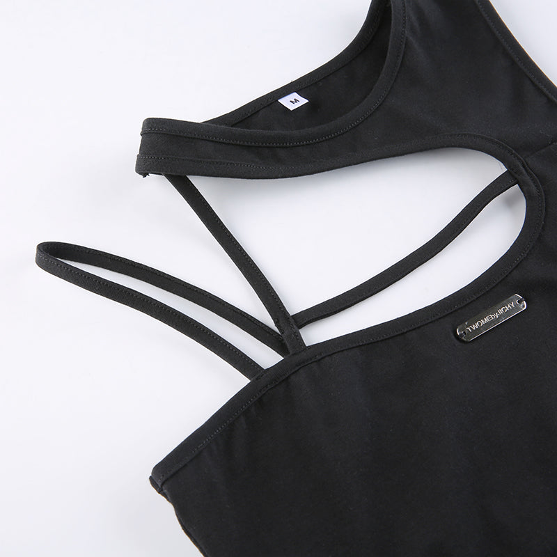 O.NIGHT™ Chic Out Black Sexy Crop Top