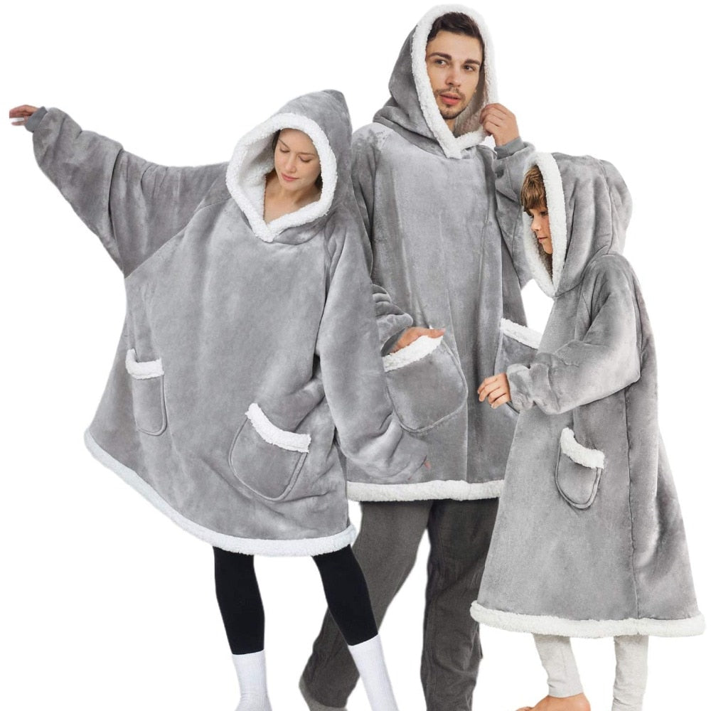 HoodieBlanket™ Cocoon Comfort Oversized