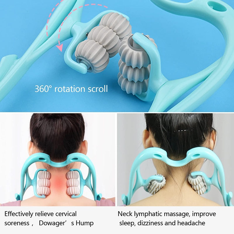 MuscleMelt™ Manual Neck & Shoulder Massage Roller