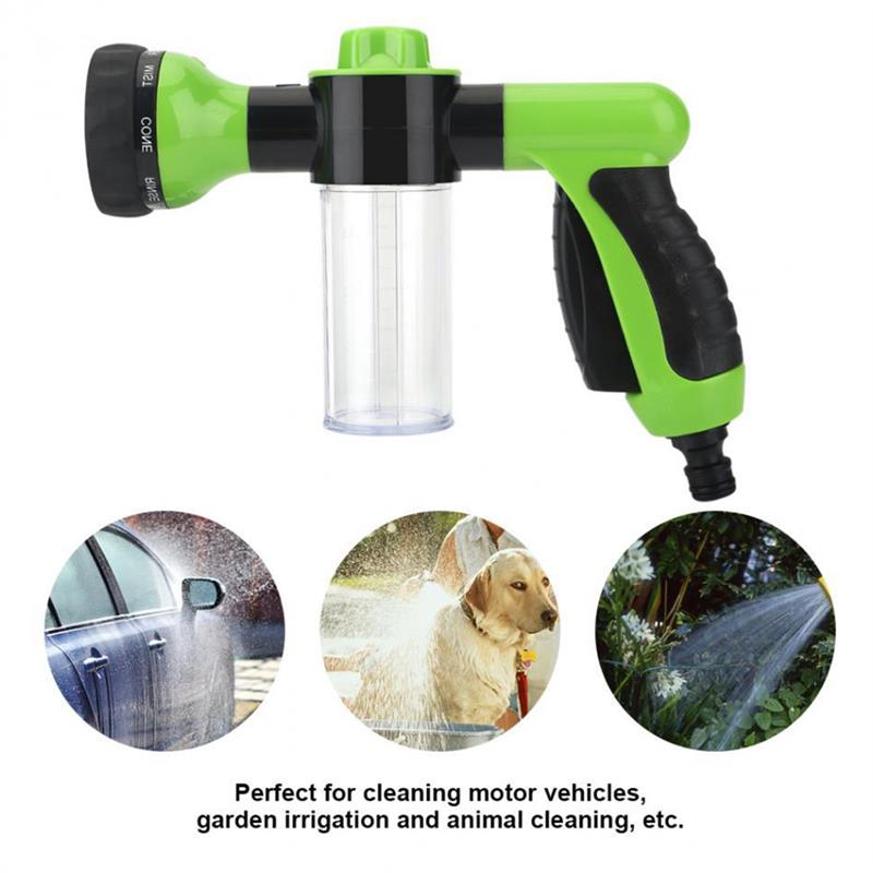 8-in-1 Pressure Hose Spray Gun