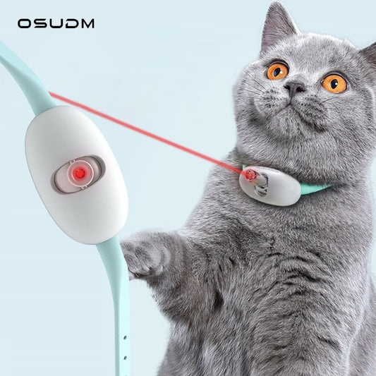 Automatic Smart Laser Cat Collar Toy