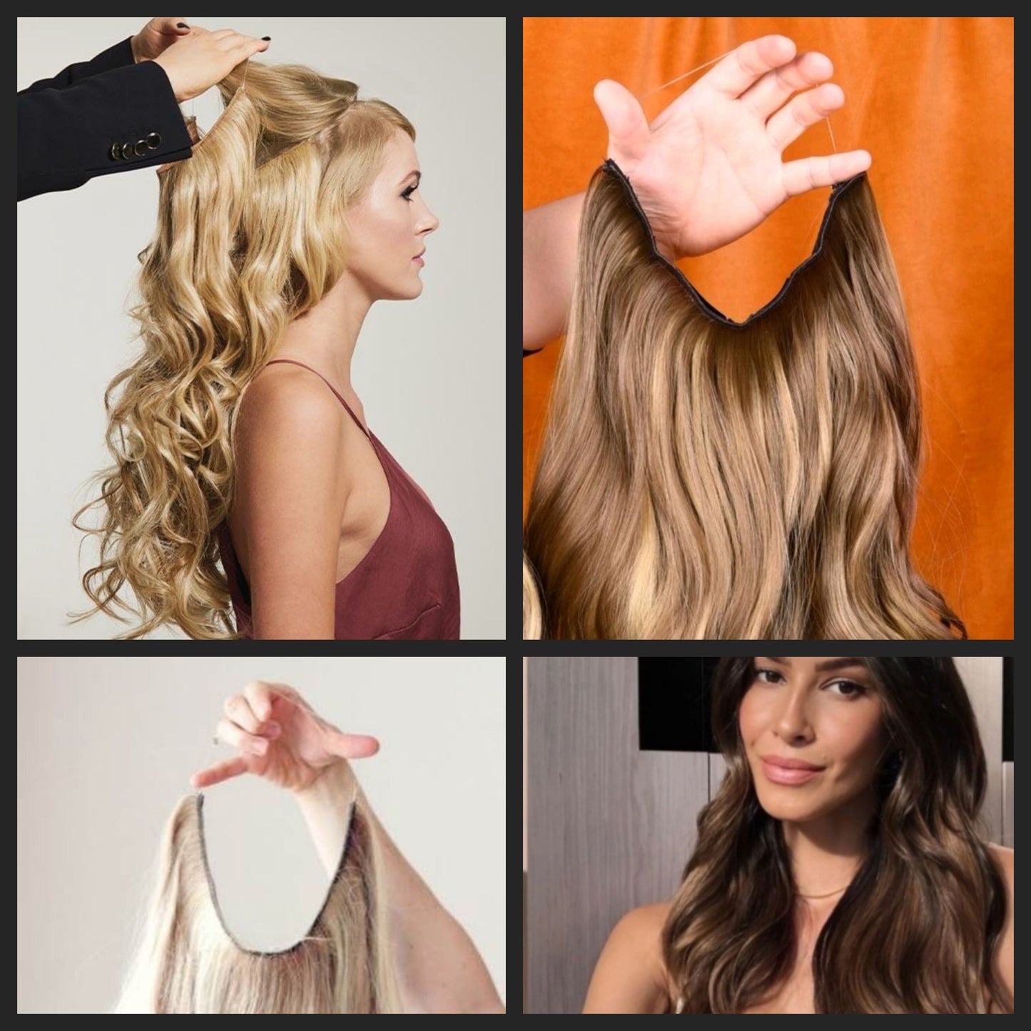 HaloGlow™ Invisible Wire Hair Extensions