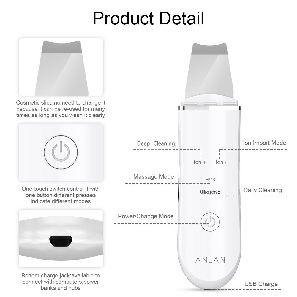 SkinSculpt™ Ultrasonic Skin Scrubber Lift Machine