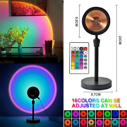 Smart Sunset Lamp Projector