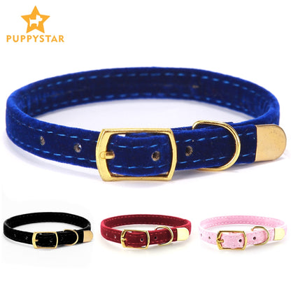 PU Leather Durable Pet Collar