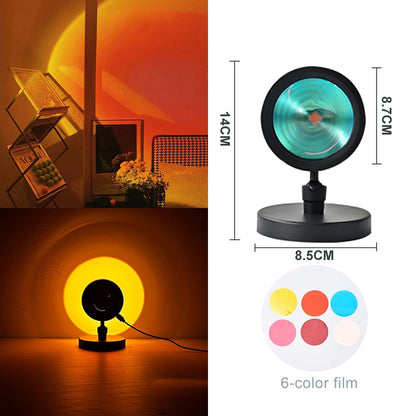 Smart Sunset Lamp Projector