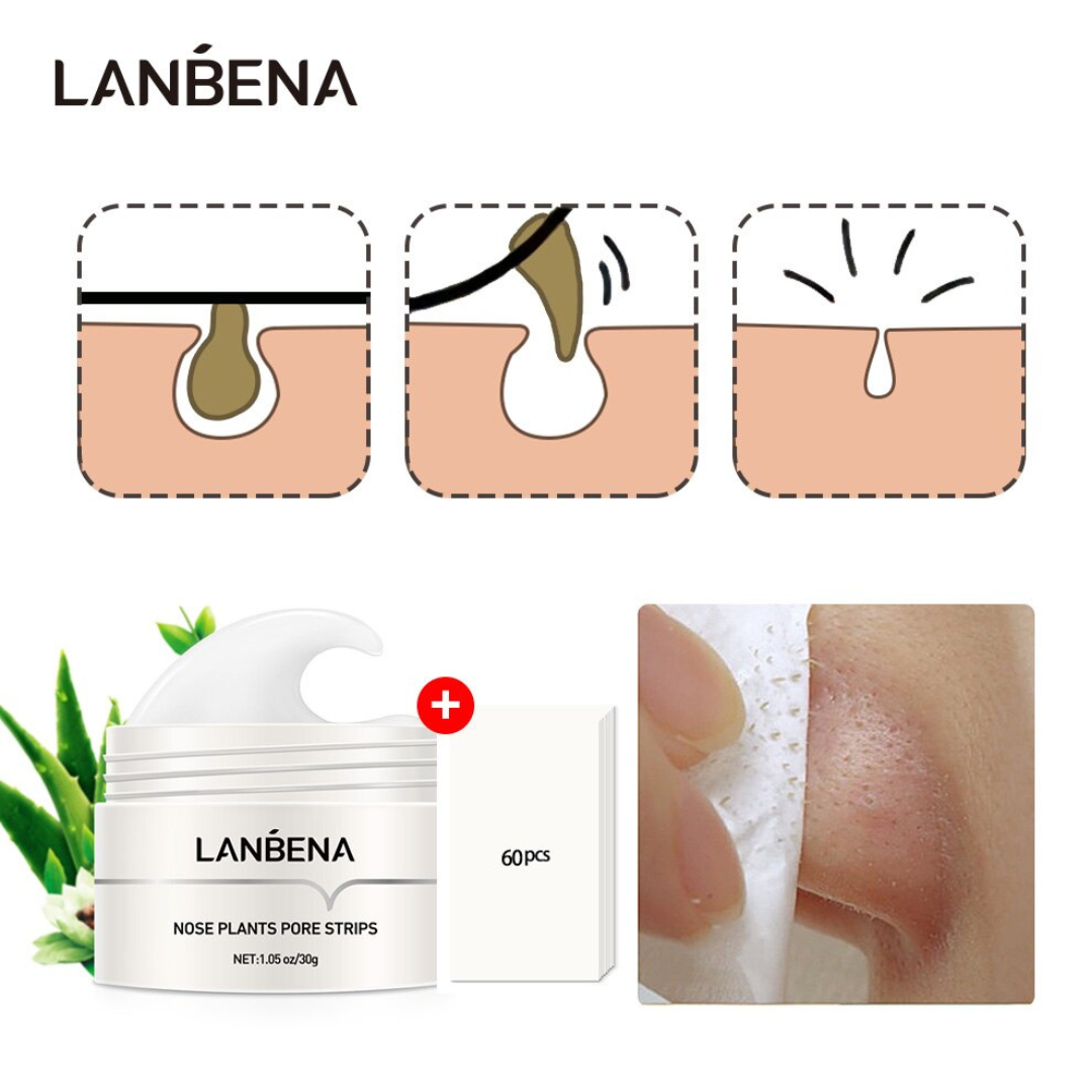 LANBENA™ Blackhead Remover Nose Pore Strips