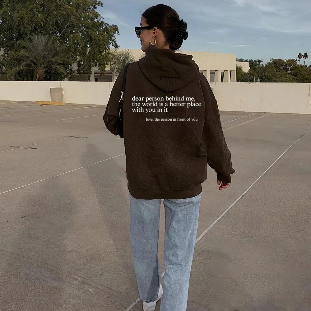 O.NIGHT™ "Dear Person behind Me" Hoodie