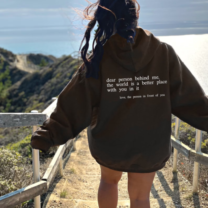 O.NIGHT™ "Dear Person behind Me" Hoodie